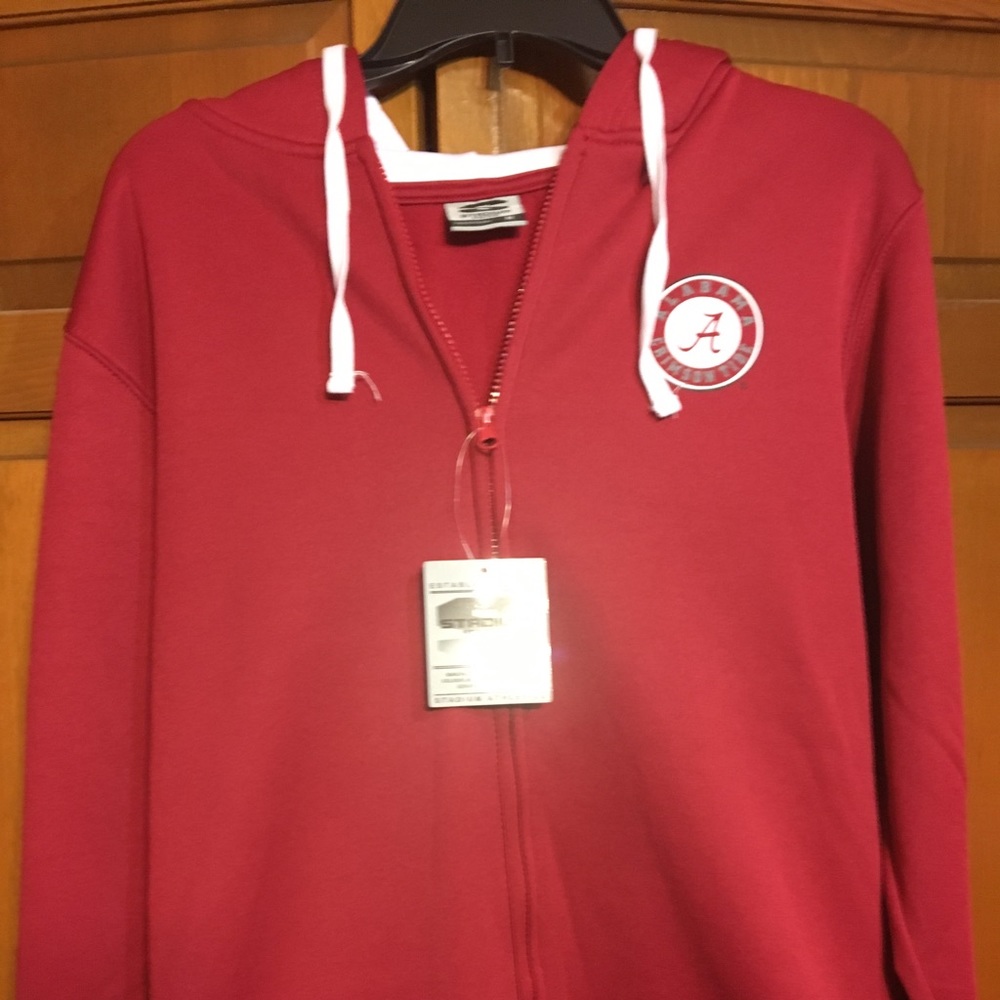 Alabama Crimson Tide zip up jacket